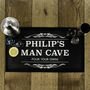 Personalised Gentlemen's Man Cave Bar Mat, thumbnail 1 of 12