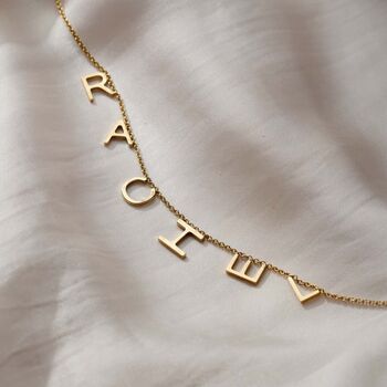 Personalised Name Station Necklace, 5 of 9