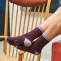 Soft Lambswool Ankle Socks For Women : Patterns, thumbnail 1 of 10