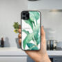 Green Plant Leaves iPhone Case Personalised, thumbnail 1 of 2