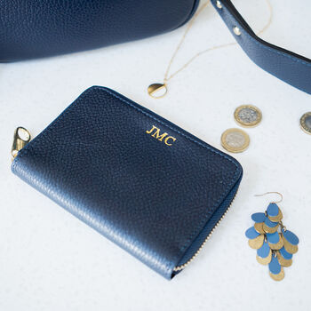 Personalised Small Leather Purse, 2 of 10