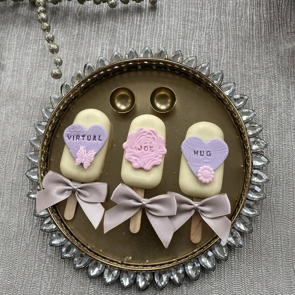 Personalised Self Care Trio Of Cakesicles, 1 of 2