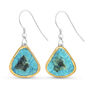 Turquoise Reef Teardrop Earrings, thumbnail 1 of 4