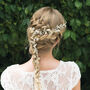 Silver, Gold Or Rose Gold Plated Boho Bride Hair Vine, thumbnail 8 of 12