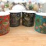 Set Of Four Palace Mugs In Assorted Strawberry Thief Designs, thumbnail 2 of 12