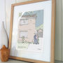 Personalised Hand Drawn House Portrait Illustration, thumbnail 2 of 12