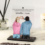 Personalised Couple Acrylic Plaque – “The Universe Conspired”, thumbnail 1 of 8