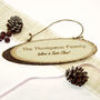 Personalised Decorative Family Christmas Hanging Sign, thumbnail 3 of 3