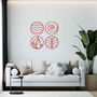 Four Elements Wooden Wall Art For Home Office Interior, thumbnail 10 of 12
