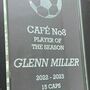 Personalised Tall Glass Award Trophy, thumbnail 2 of 3