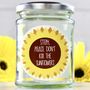 Personalised 'Don't Kill Me' Sunflower Jar Grow Kit, thumbnail 6 of 12