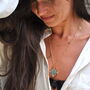 Compass Necklace 18ct Gold Plated, thumbnail 5 of 6