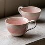 Reactive Glaze Mugs Set Of Four Choice Of Colours, thumbnail 7 of 7