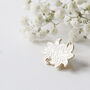 Lily Enamel Lapel Pin, thumbnail 4 of 8