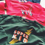 'Super Kid' Embroidered Sweatshirt, thumbnail 1 of 3