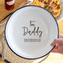 Personalised Enamel Pasta Bowl, thumbnail 1 of 5