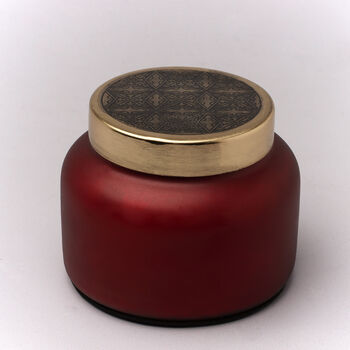 G Decor Scented Kaia Sandalwood Large Candle Jar, 2 of 3