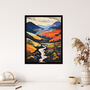 Brecon Beacons Beauty Wales Autumnal Wall Art Print, thumbnail 4 of 6