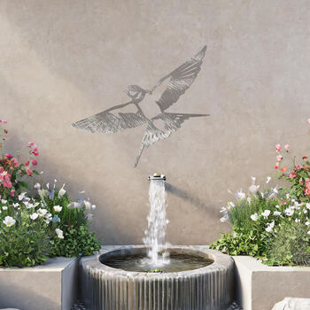 Metal Bird Wall Art For Garden Decor And Bird Lovers, 6 of 10