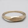 9ct Gold Signet Ring For Women, thumbnail 8 of 11