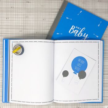 Baby Journal And Record Book For Boys, 4 of 12