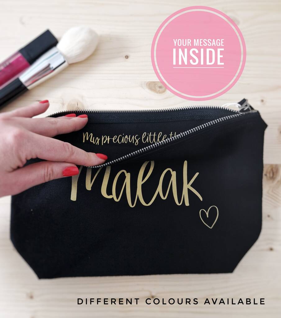 Make Up Pouch With Personalised Message Inside, 1 of 4