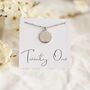 21st Birthday Gift For Her Compass Necklace, thumbnail 11 of 11