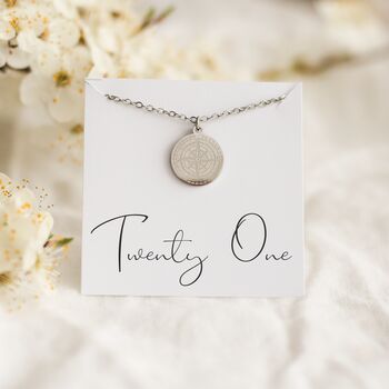 21st Birthday Gift For Her Compass Necklace, 11 of 11