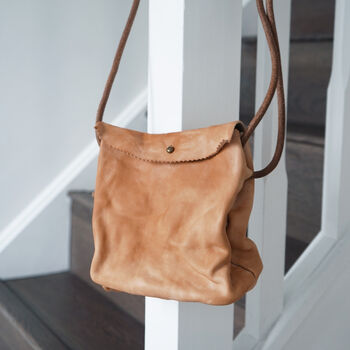 Leather Crossbody Bag, 6 of 6