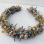 Wedding Dried Flower Crown Headband, thumbnail 3 of 10