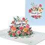 Thank You Pop Up Card Gift For Friends, thumbnail 1 of 4