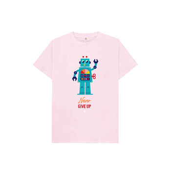 Robot Kids Positivity Unisex T Shirt, 6 of 8