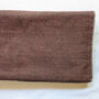 Handwoven Nepali Cotton Scarf, Aubergine Purple Shawl, Fair Trade Summer Scarf, thumbnail 2 of 5