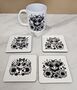 Highland Cow Mug And Coaster Gift Set, thumbnail 1 of 6