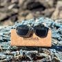 Kynance Slate 100% Recycled Fishing Net Sunglasses, thumbnail 1 of 3
