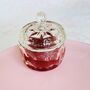 Antique Crystal Cut Glass Lidded Jam / Preserve Pot ~ Four, thumbnail 4 of 9