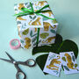 Leopards In The Jungle Wrapping Paper, thumbnail 10 of 11