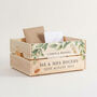 Green Eucalyptus Wedding Card And Gift Crate, thumbnail 1 of 2