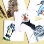 Water Wildlife Collection Blank Greeting Card Pack, thumbnail 2 of 7