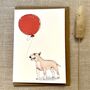 Personalised English Bull Terrier Birthday Card, thumbnail 3 of 8