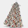 Light Weight Hummingbird And Floral Print Scarf, thumbnail 2 of 6