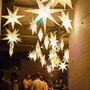 White Paper Star Light | Scandi Hanging Lantern, thumbnail 8 of 10