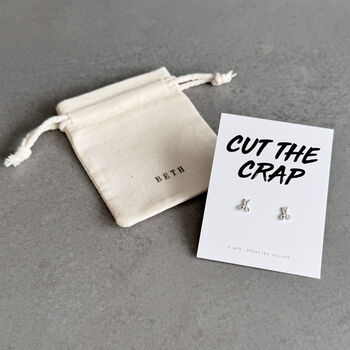 Scissor Earrings – Sterling Silver Hairdresser Gift, 2 of 8