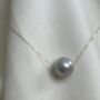 'Ginto' Real Gold Single Pearl Necklace, thumbnail 9 of 12