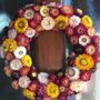 Dried Helichrysum Wreath, thumbnail 3 of 3
