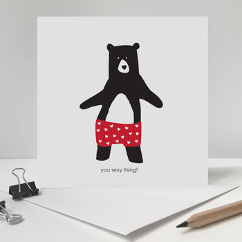 You Sexy Thing, Bear Card, 2 of 2
