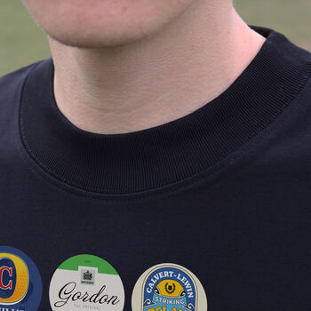 Everton Beer Mats Oversized T Shirt, 8 of 10