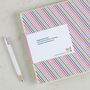 Personalised Wedding Plans Gift Notebook, thumbnail 3 of 4