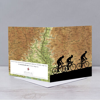 Tour De France Cycling Card, 2 of 3
