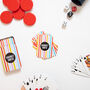 Personalised Stripe Name Playing Cards In A Tin, thumbnail 1 of 8